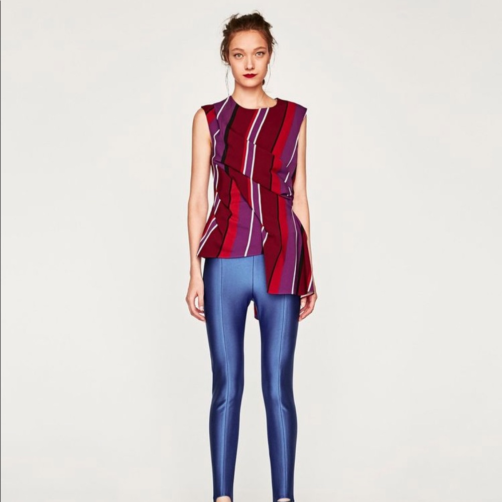 New ZARA Studio asymmetrical top